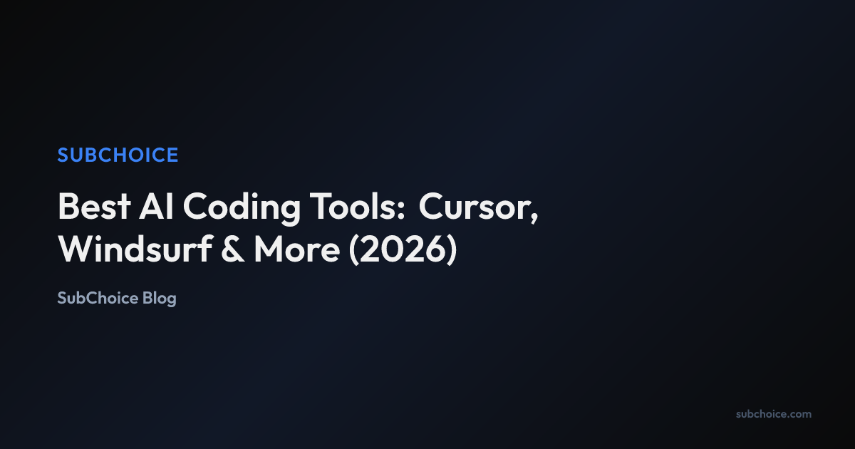 Cover image for Best AI Coding Tools: Cursor, Windsurf & More (2026)